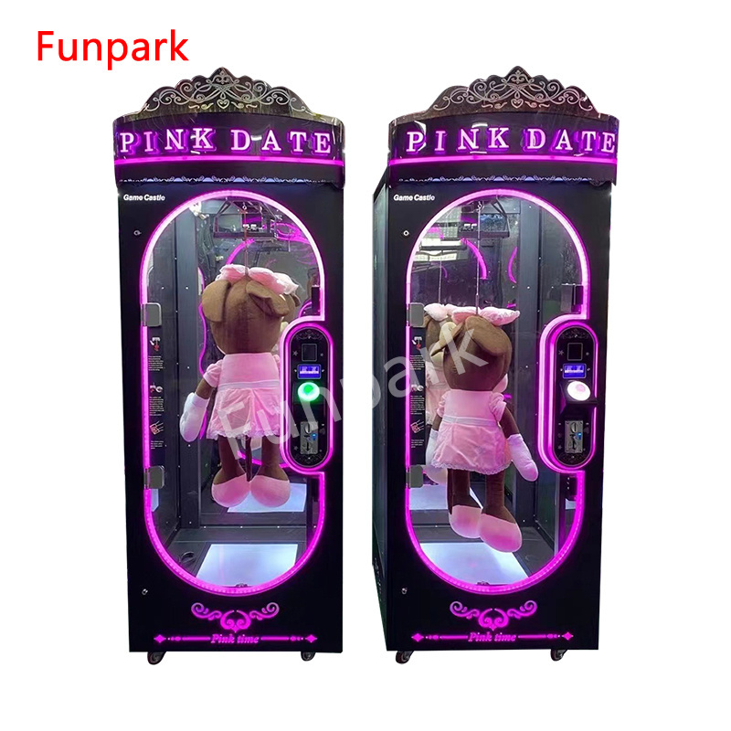 Coin operated Indoor park recreation equipment Large doll scissors machine Big plush doll machine