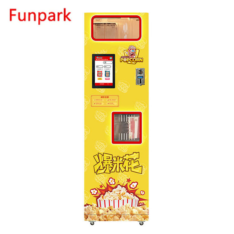 Best Sale Automatic Popcorn Vending Machine Kids Intelligent Sweet Popcorn Maker Automatic Popcorn Vending Machine