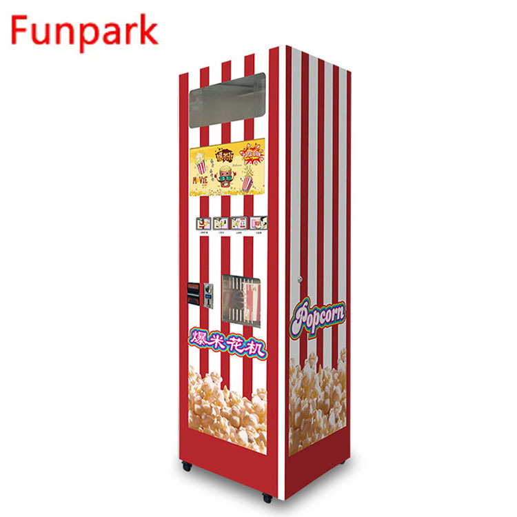 Best Sale Automatic Popcorn Vending Machine Kids Intelligent Sweet Popcorn Maker Automatic Popcorn Vending Machine