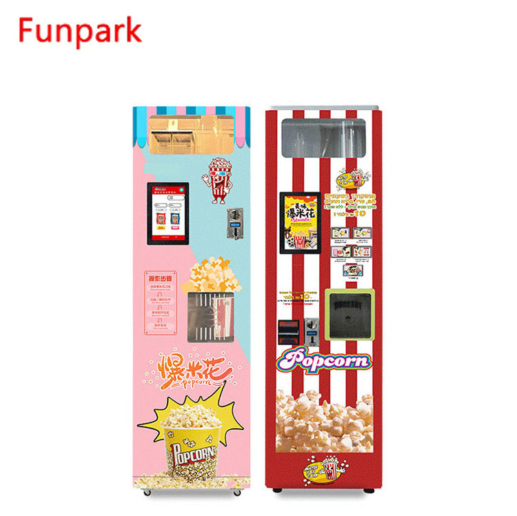 Best Sale Automatic Popcorn Vending Machine Kids Intelligent Sweet Popcorn Maker Automatic Popcorn Vending Machine