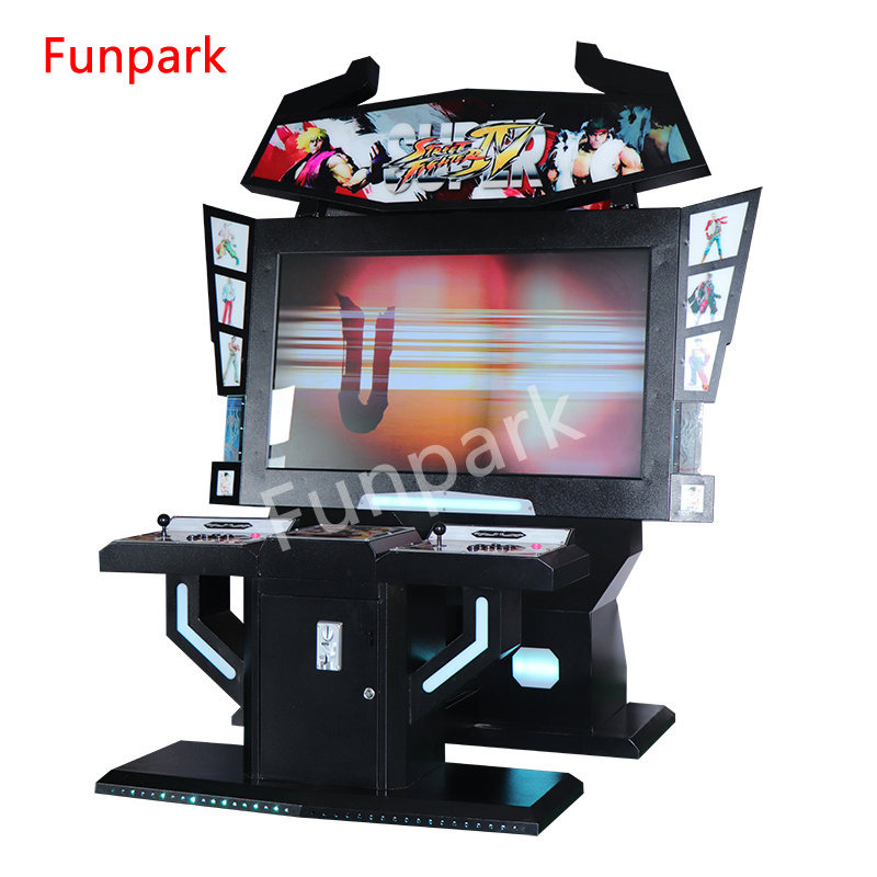 Destroy aliens double gun shooting game machine coin operated arcade game machine