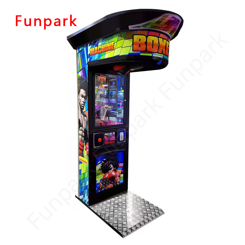 Funpark Hot Sale Indoor Amusement Boxing Punch Machine Electronic Arcade Boxing Coin Operated Games