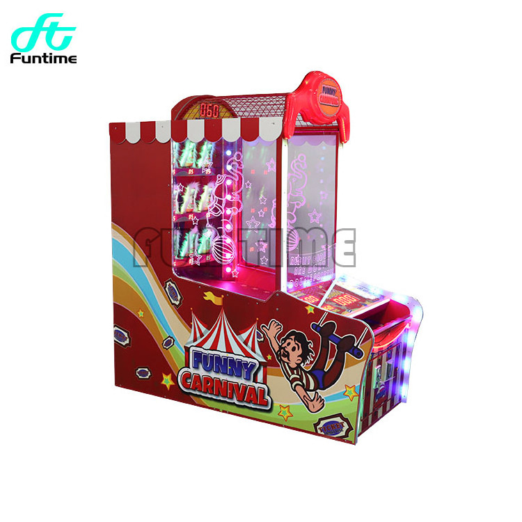 The world of children's clowns indoor and outdoor latest amusement park carnival booth game machine