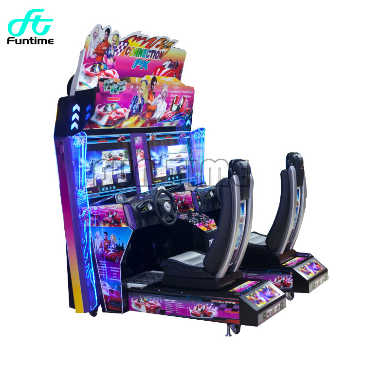 new design storm racer arcade game machine racing simulator arcade game machine