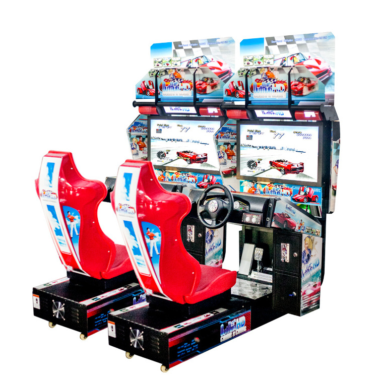 new design storm racer arcade game machine racing simulator arcade game machine