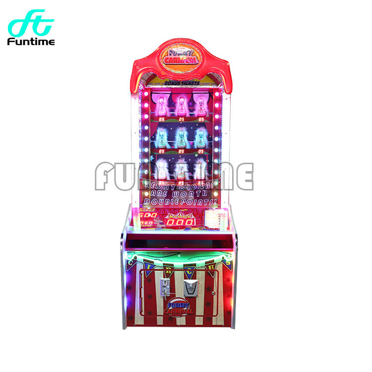 The world of children's clowns indoor and outdoor latest amusement park carnival booth game machine