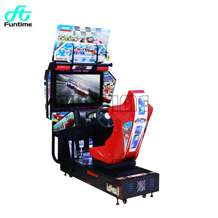 new design storm racer arcade game machine racing simulator arcade game machine