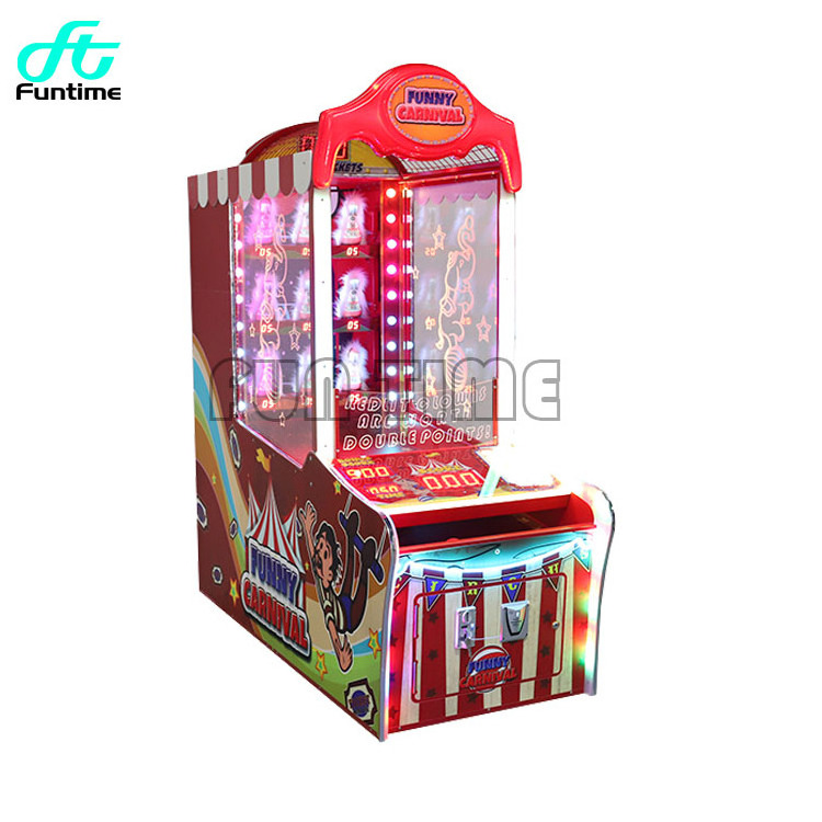 The world of children's clowns indoor and outdoor latest amusement park carnival booth game machine