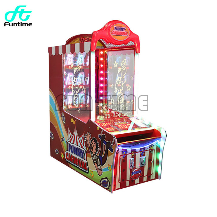 The world of children's clowns indoor and outdoor latest amusement park carnival booth game machine