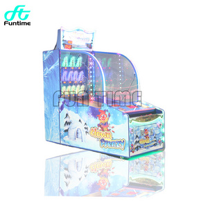 Factory direct children's Crazy clown shooting game machine coin operated ball shooting gift game machine