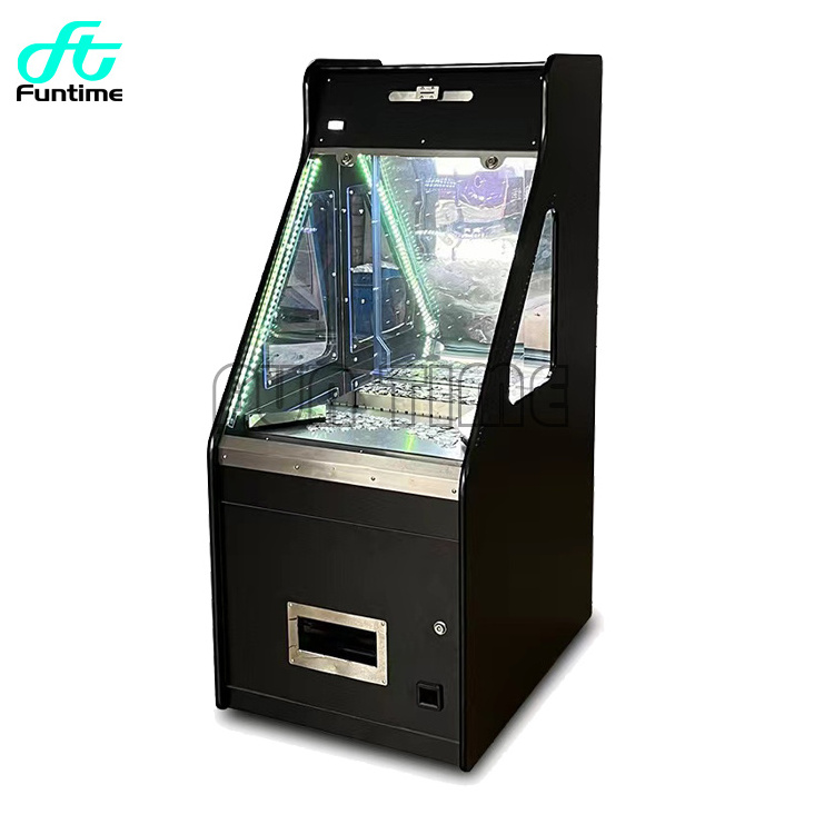 Coin Acceptor Coin Operated Games Mini Single Pour Vente With Bill Changer Arcade Coin Pusher Machine For Sale