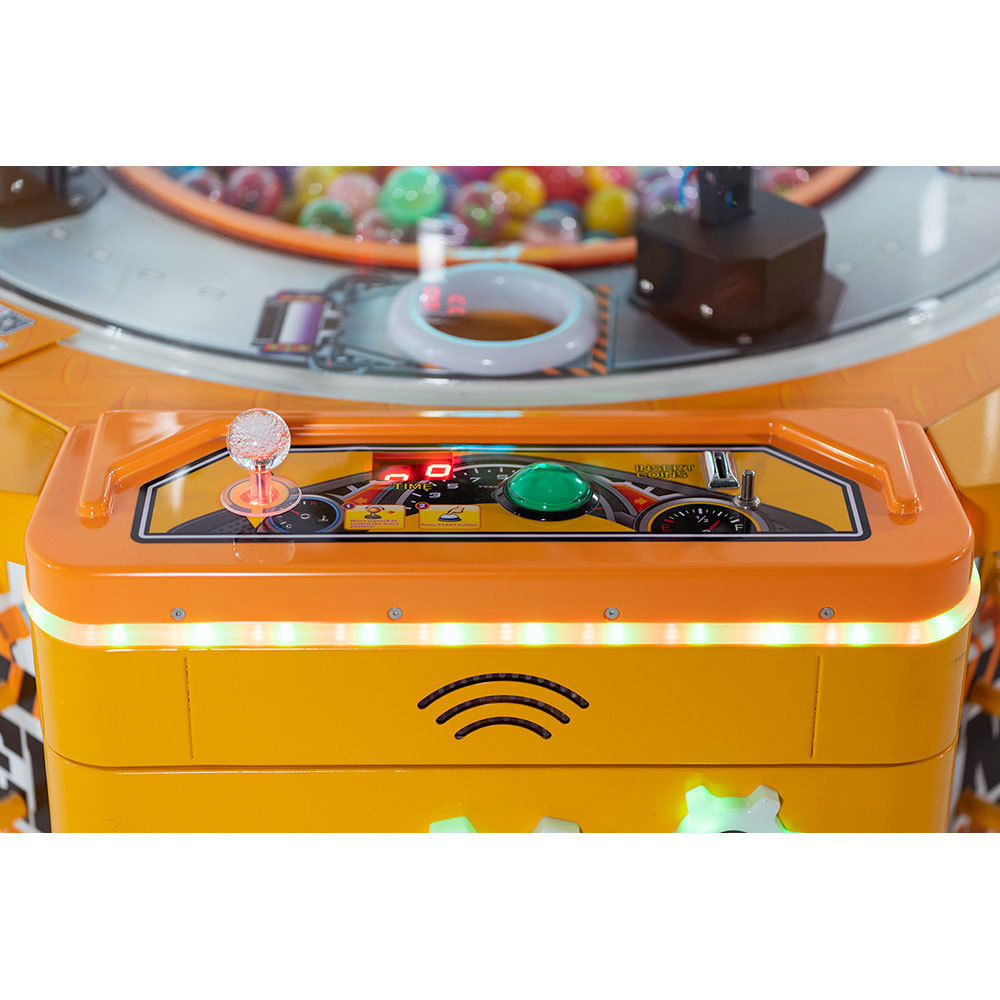 Arcade Toy Claw Machine Coin Operated Excavator Redemption Gift Game Machine for Kids