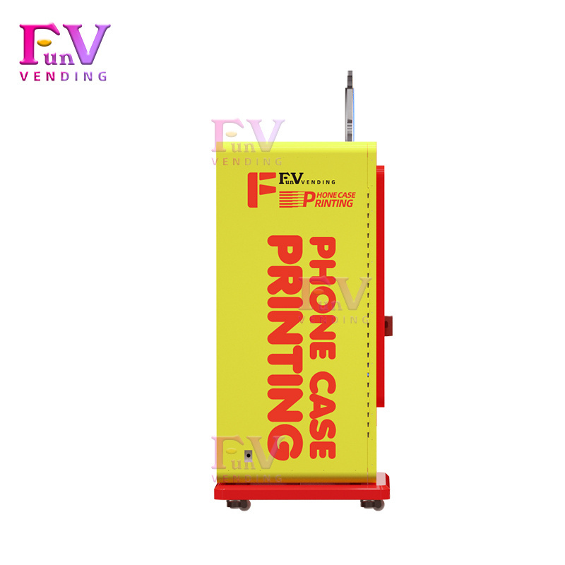 Phone case printer vending machine UV printing can print 3D effect pictures