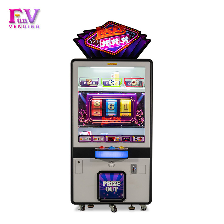 Indoor Lucky 666 Coin operated Saving Machine draw game for amusement