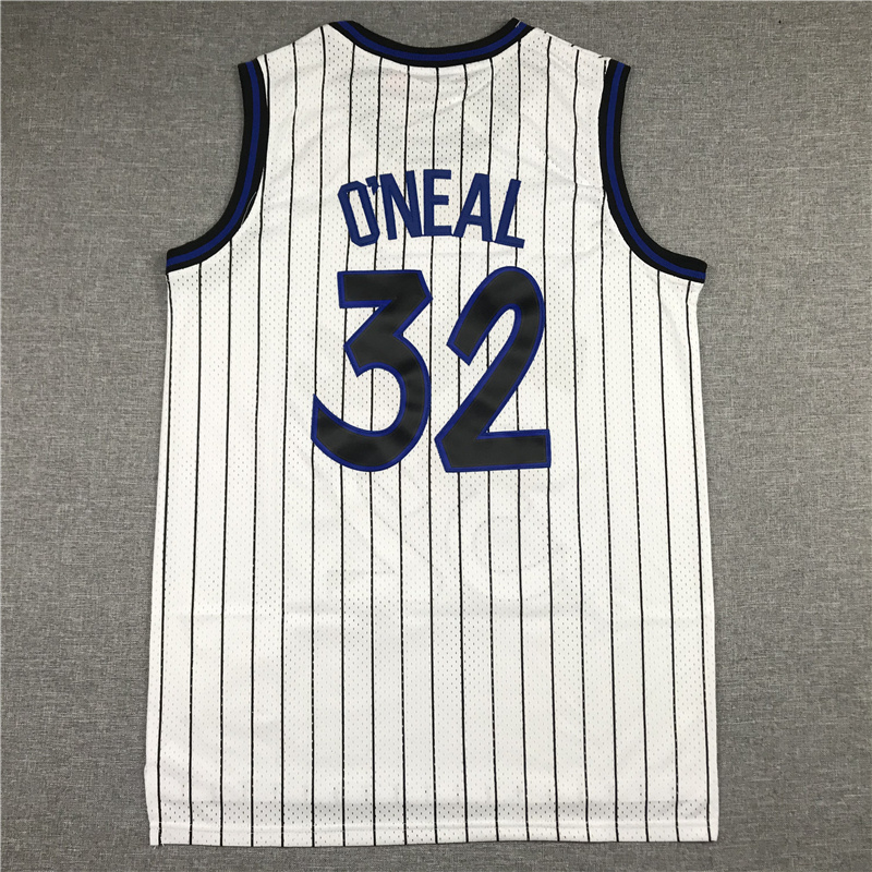 Wholesale Mesh Retro Nbaing Tracy McGrady Hardaway 1 Paolo Banchero 5 Shaquille O'Neal 32 Stripe Custom Men Basketball Jerseys