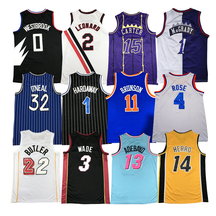 2023 Wholesale Ja Morant 12 Bryant 24 James 23 6 LaMelo Ball 1 Steph Curry 30 Kevin Durant 35 Stitch Basketball Jerseys For Men