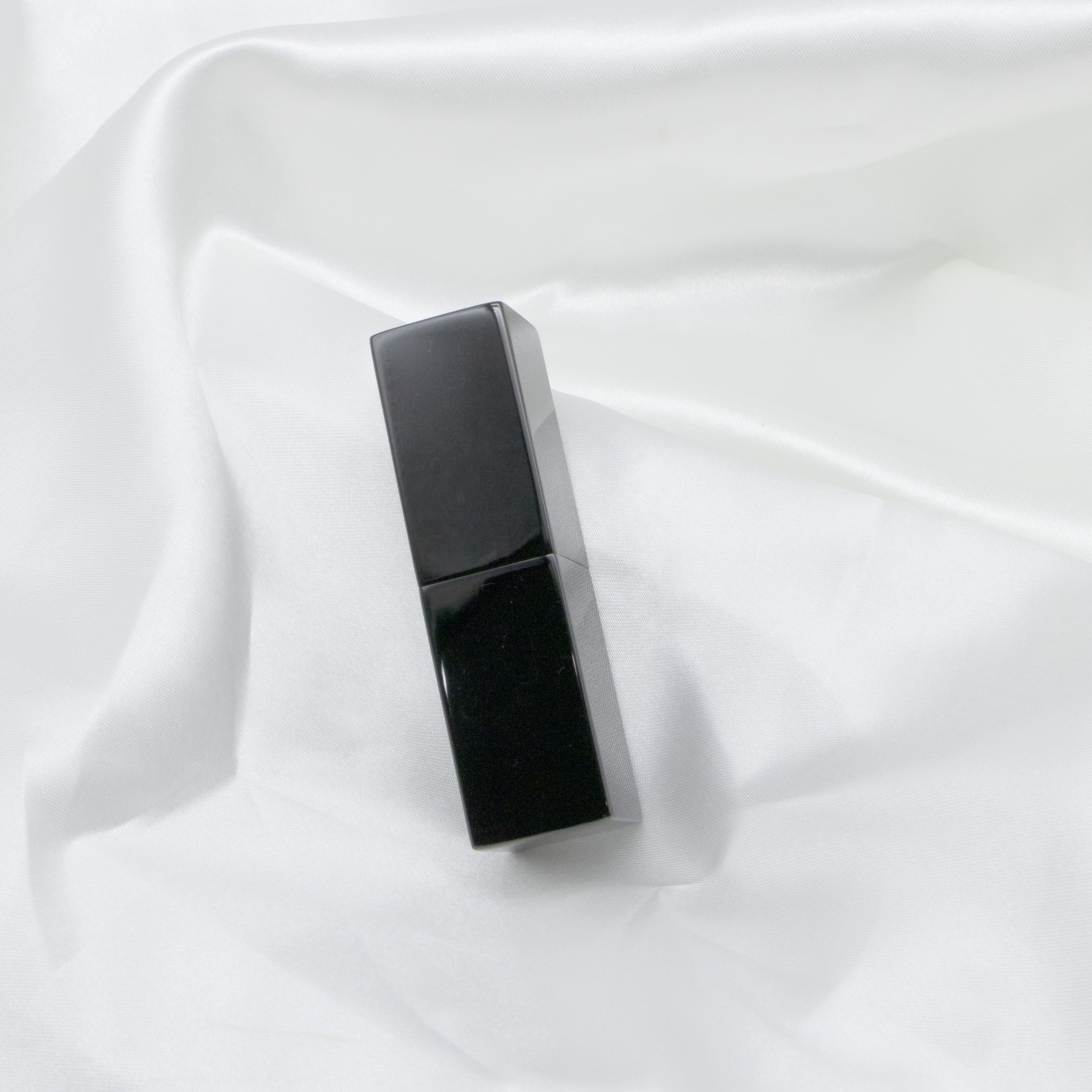 square aluminum lipstick empty case and tube plastic new lipstick tubes black lipstick container