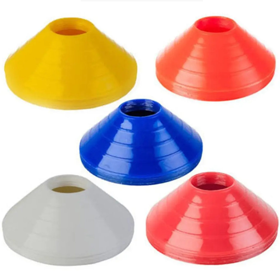 Training Cone Plastic Disc Marker Cone Soccer Cone Agility Training Equipment Sports Basketball Football Training Equipment