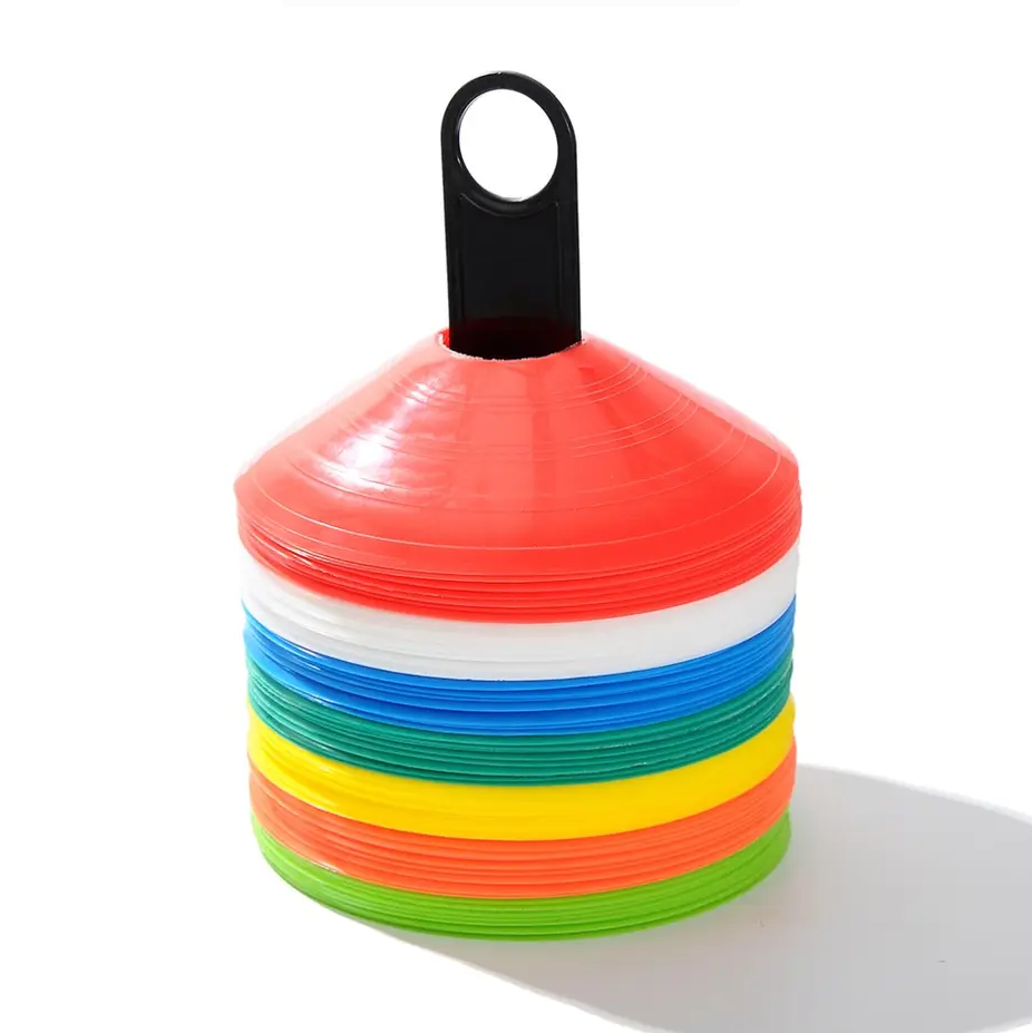 Training Cone Plastic Disc Marker Cone Soccer Cone Agility Training Equipment Sports Basketball Football Training Equipment