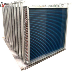 Copper-aluminum Plate Fin Fan Radiator Water to Air Heat Exchanger for Industrial Air Conditioning