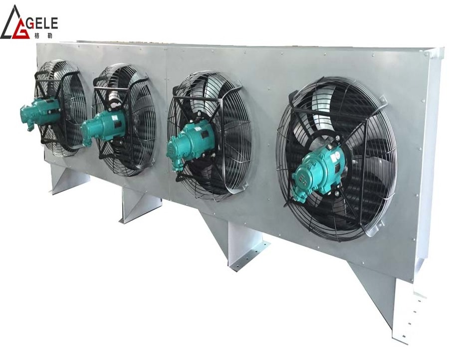 Copper-aluminum Plate Fin Fan Radiator Water to Air Heat Exchanger for Industrial Air Conditioning