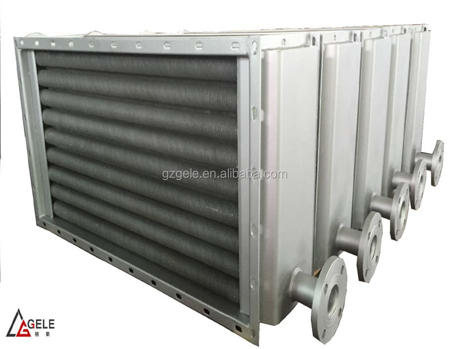 Customized Stainless Steel Thermal Oil to Air Heat Exchanger and Radiator Coils for Hot Air Stenter Machines