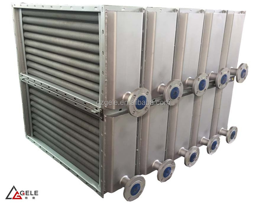 Customized Stainless Steel Thermal Oil to Air Heat Exchanger and Radiator Coils for Hot Air Stenter Machines