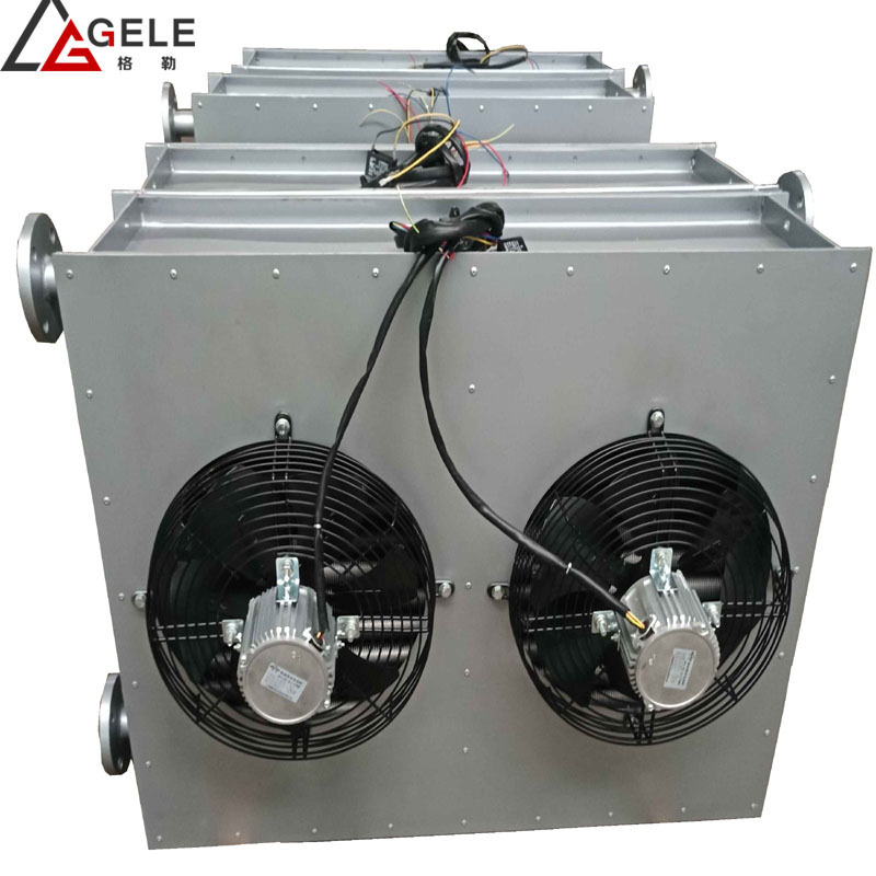 Copper-aluminum Plate Fin Fan Radiator Water to Air Heat Exchanger for Industrial Air Conditioning