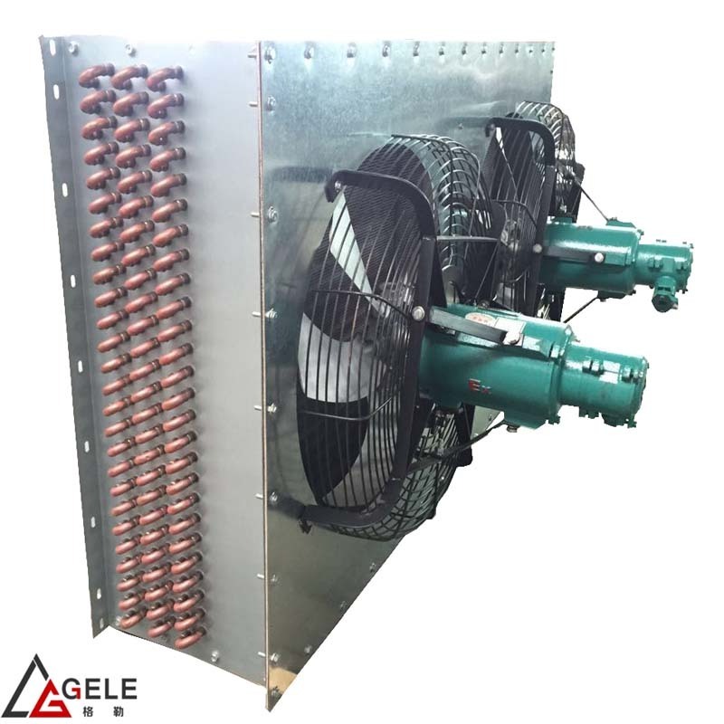 Copper-aluminum Plate Fin Fan Radiator Water to Air Heat Exchanger for Industrial Air Conditioning