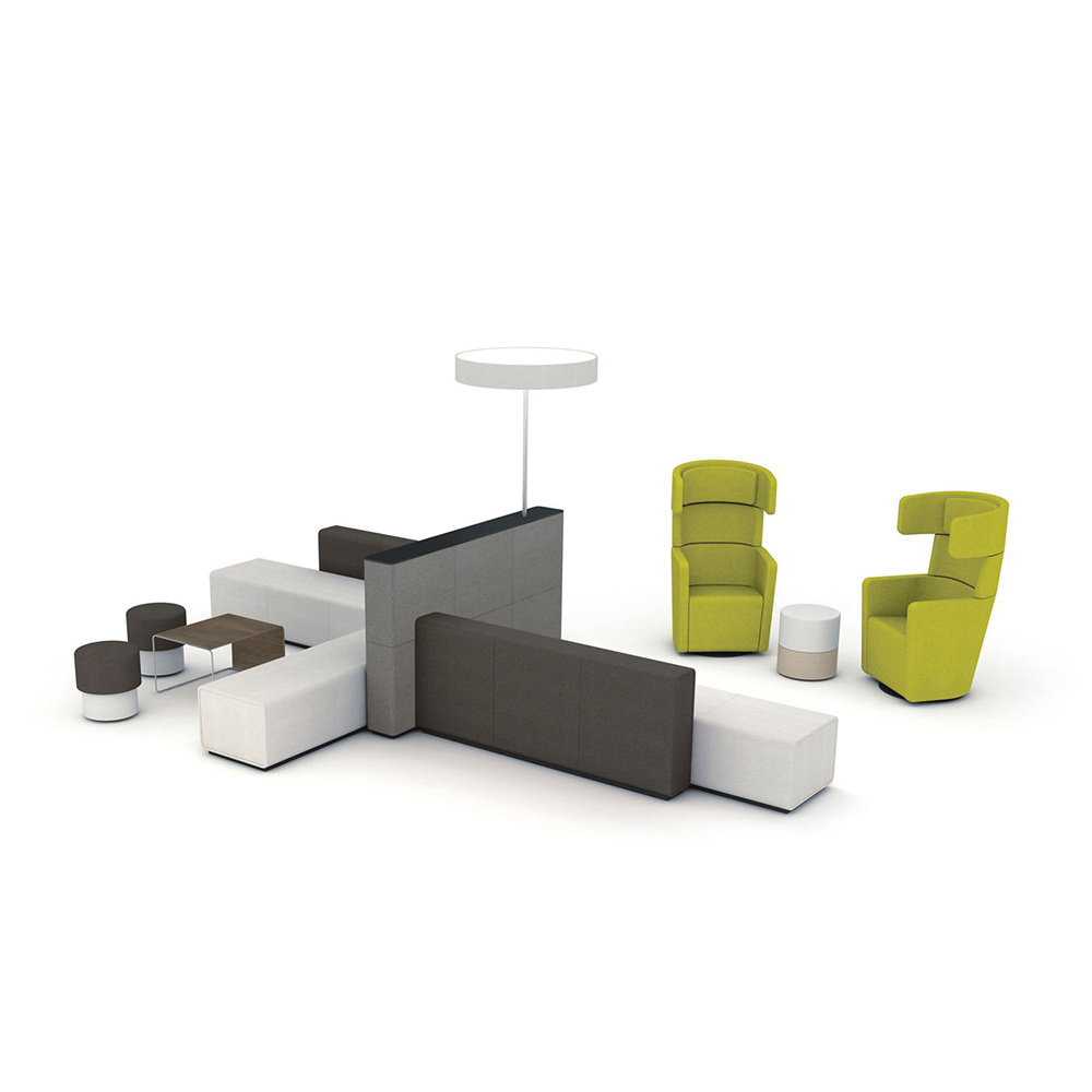 Collaborative Space Seating/Loose Furniture/Modern Design Combinations Office Sofa