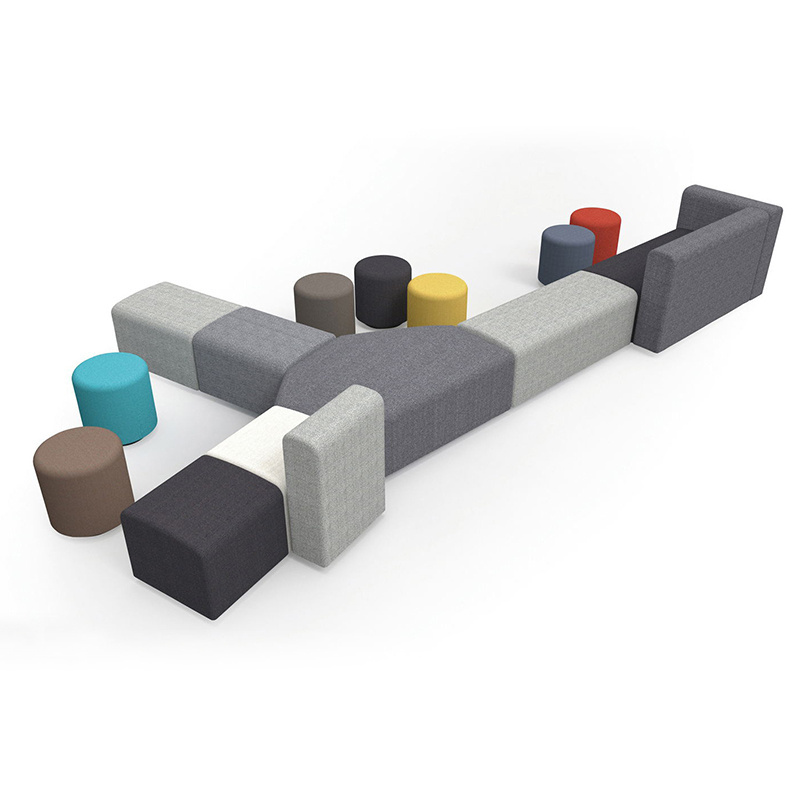 Collaborative Space Seating/Loose Furniture/Modern Design Combinations Office Sofa