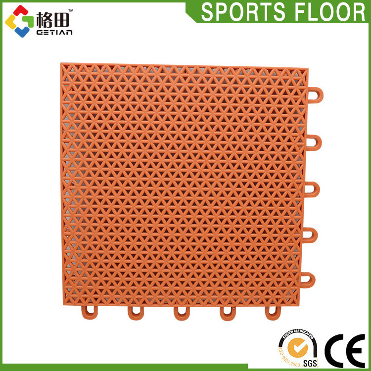 Guangzhou factory supply pp interlocking mini tennis court