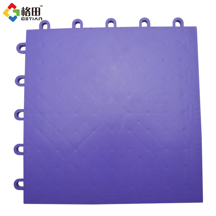 Low cost of build futsal court,interlocking pp plastic indoor sport court futsal flooring