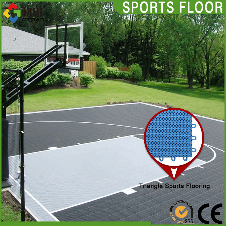 Cost Price Modular Suspended Indoor Outdoor Sports Tiles Used Basketball Courts Floors for Sale