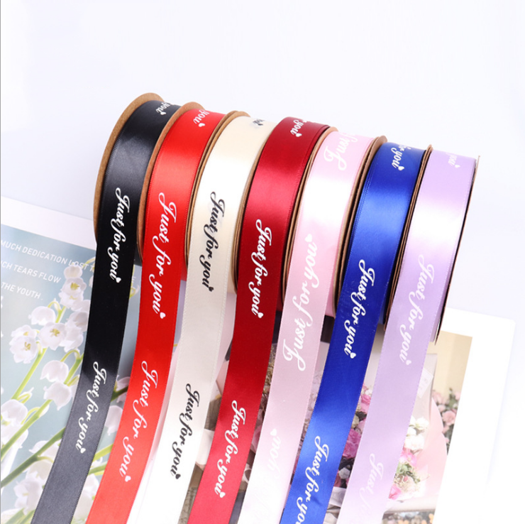 High Quality Silk Wedding Custom Ribbons For Gift Wrap Christmas Ribbon Roll Wholesale