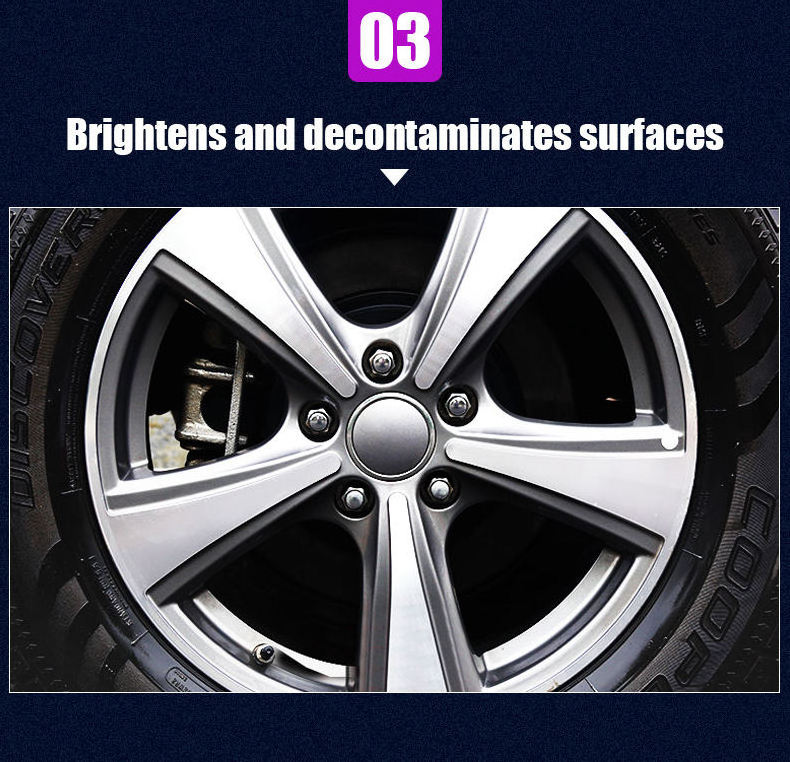 Wheel Cleaner Gua Cleaner Sybon 500ml High Quality Car Alloy Iron Rim Car Care Tire Cleanerhigh Quality Car Alloy Cleaner & Wash