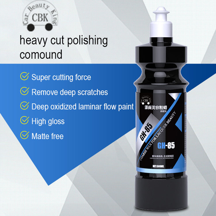 Hot Sale Quick-Acting Repair Agent High Grade Car Detailing Abrasive Compound Cutting and Finishing Polish All in One Step