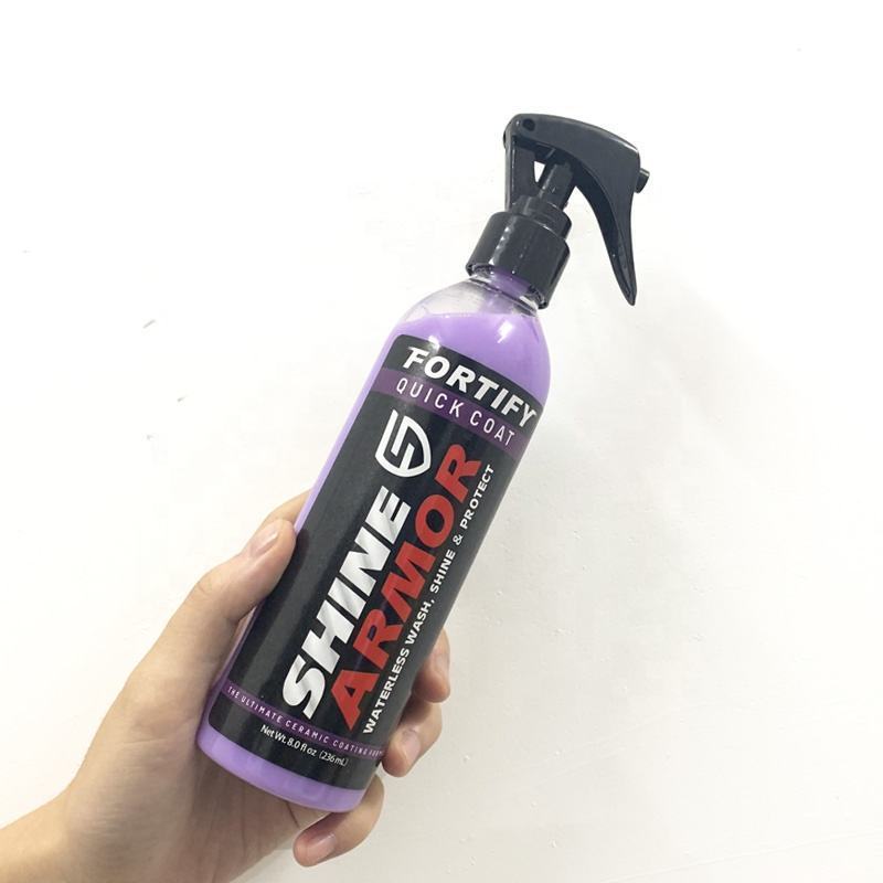 236ml SHINE Quick Ceramic Coating Car nano Wax Polish Spray Super hydrophobic Hybrid Liquid glass Solutions Ceramic Polish Wax