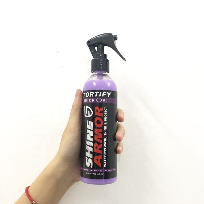 236ml SHINE Quick Ceramic Coating Car nano Wax Polish Spray Super hydrophobic Hybrid Liquid glass Solutions Ceramic Polish Wax