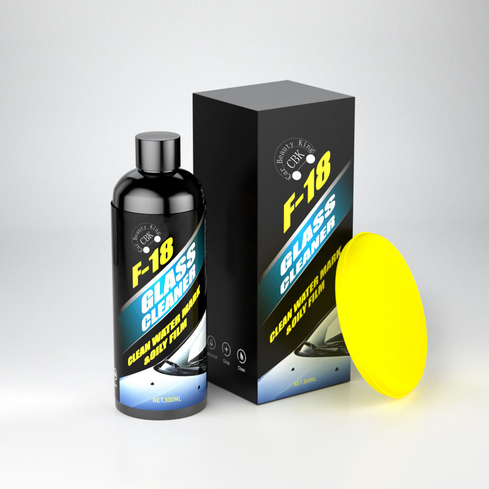 OEM Customer Logo Car Windshield Glass Cleaner Side Mirror Water Spots Oil Film Remover 300ML