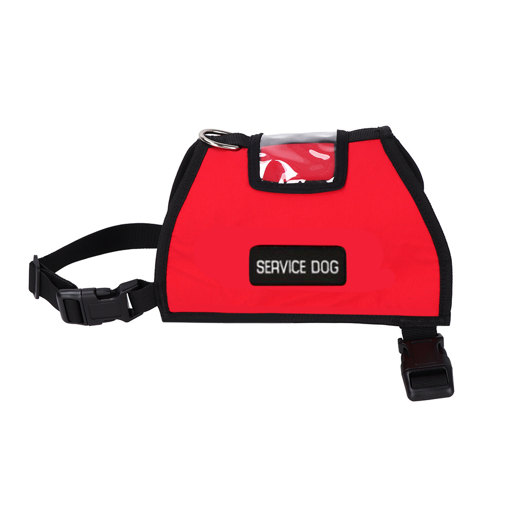 Small Adjustable Designer Modern Neoprene Custom Light Up Service Dog Harness With Padded Vest