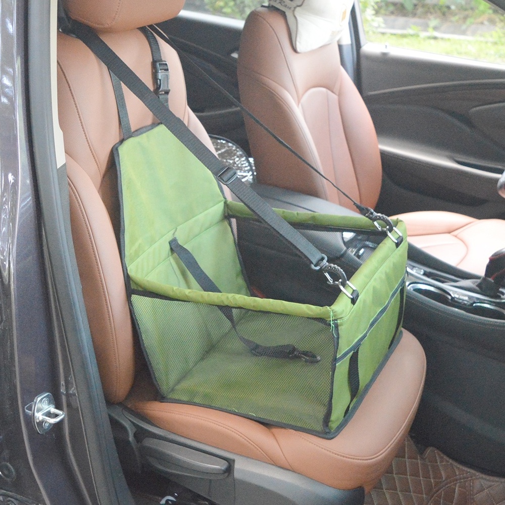 Heavy-duty Metal Frame Auto Booster Seat Fashion Design Foldable Dog  Car Booster Seat