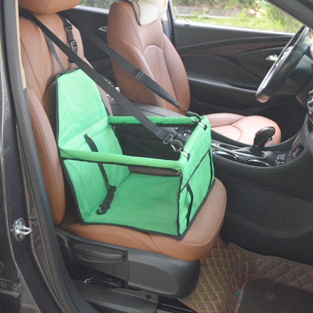 Heavy-duty Metal Frame Auto Booster Seat Fashion Design Foldable Dog  Car Booster Seat