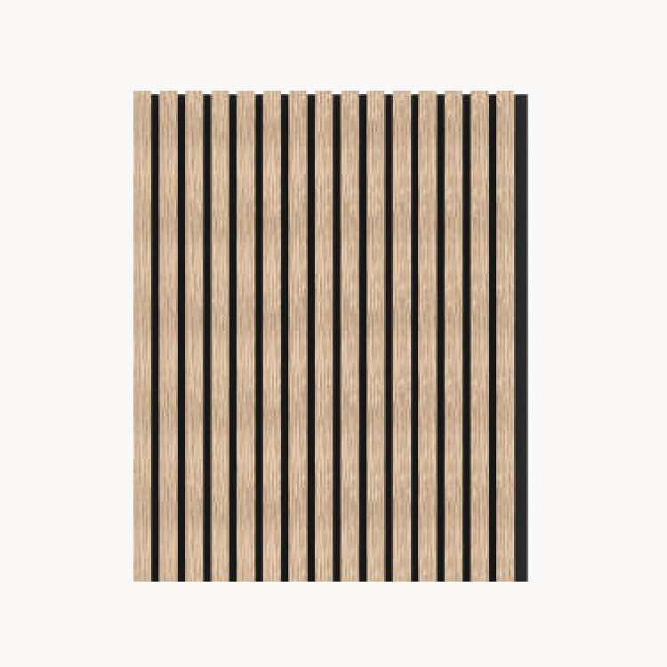 Newly Designed Soundproof Art Acoustic Wood Slat Wall Panels For Interior Wall