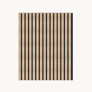 Newly Designed Soundproof Art Acoustic Wood Slat Wall Panels For Interior Wall