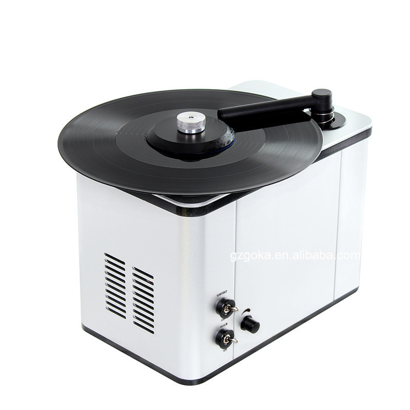 GK-R12A High tech series automatic vinyl record cleaning machine record cleaning kit ultimate washer