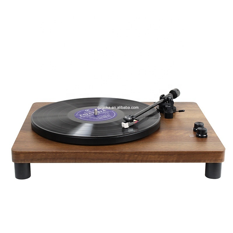 Factory NEW model 2 speeds belt drive turntable vinyl records player with MM AT3600L cartridge