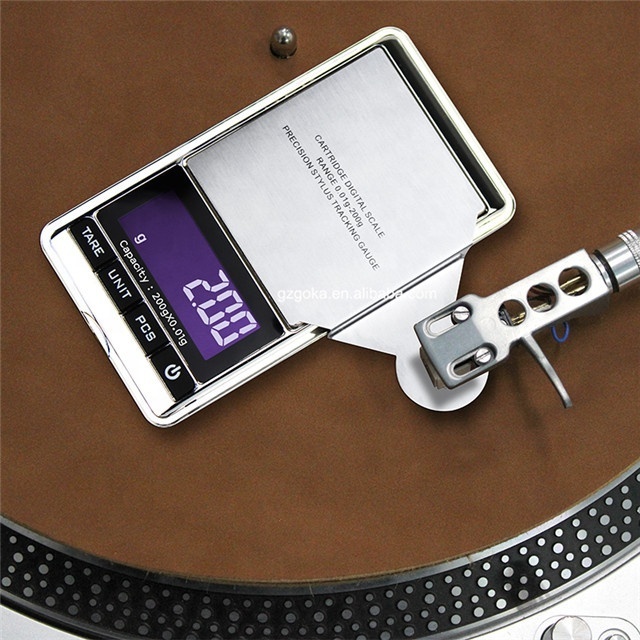 New products vinyl records stylus tracking force scale gauge for turntable phono cartridge sale