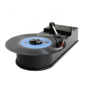 Mini style 2 speeds turntable record player for 7'' 12'' vinyl records