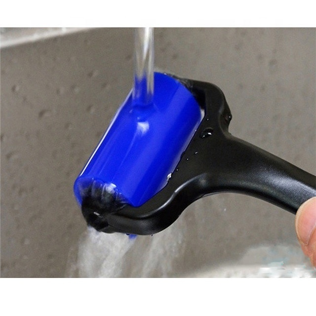 Liquid free viscous silicone screen cleaner roller easy cleaning fingerprints / oil / dust LCD screen roller